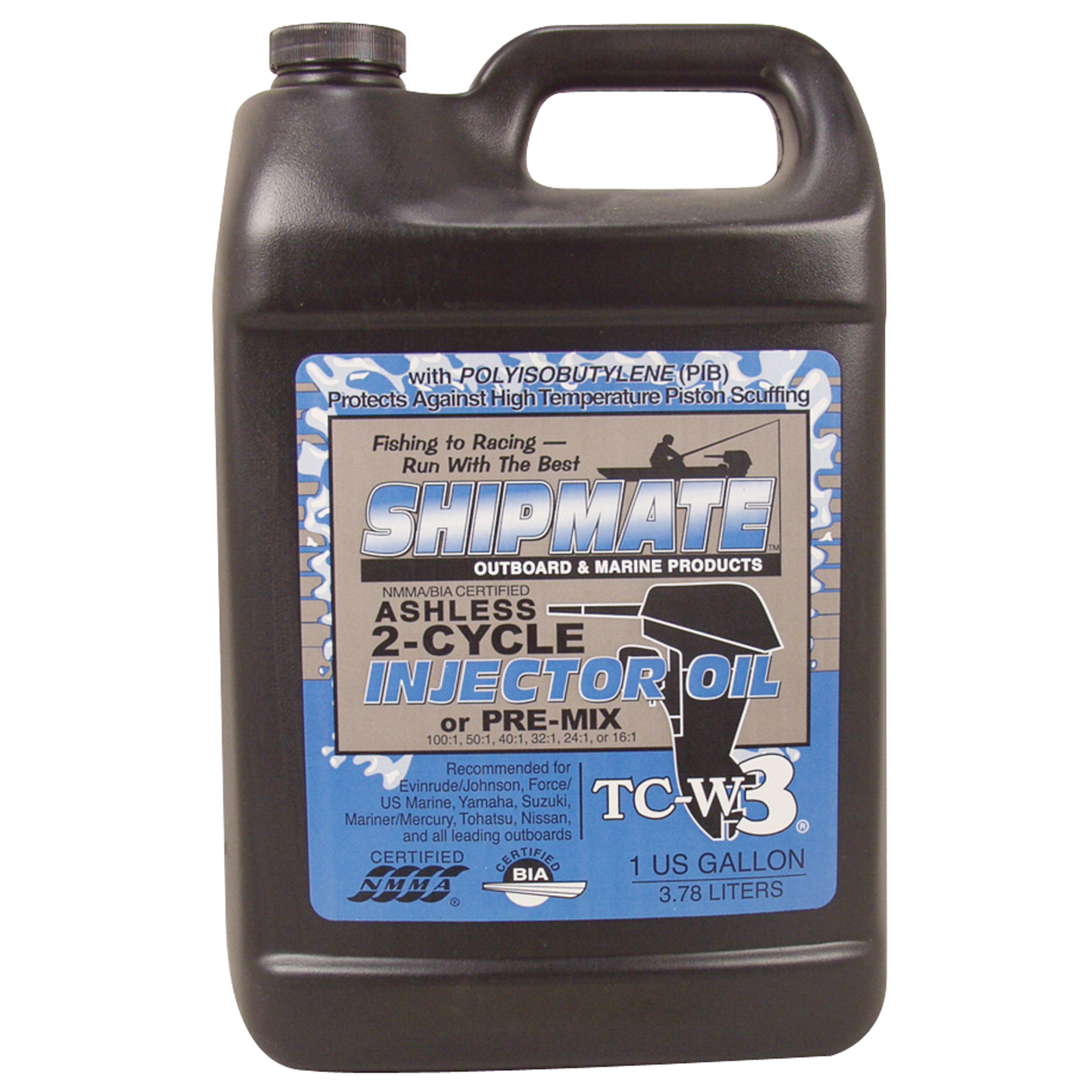 Shipmate 1020 4052 Outboard Synthetic Blend 2 Cycle Oil Tc W3