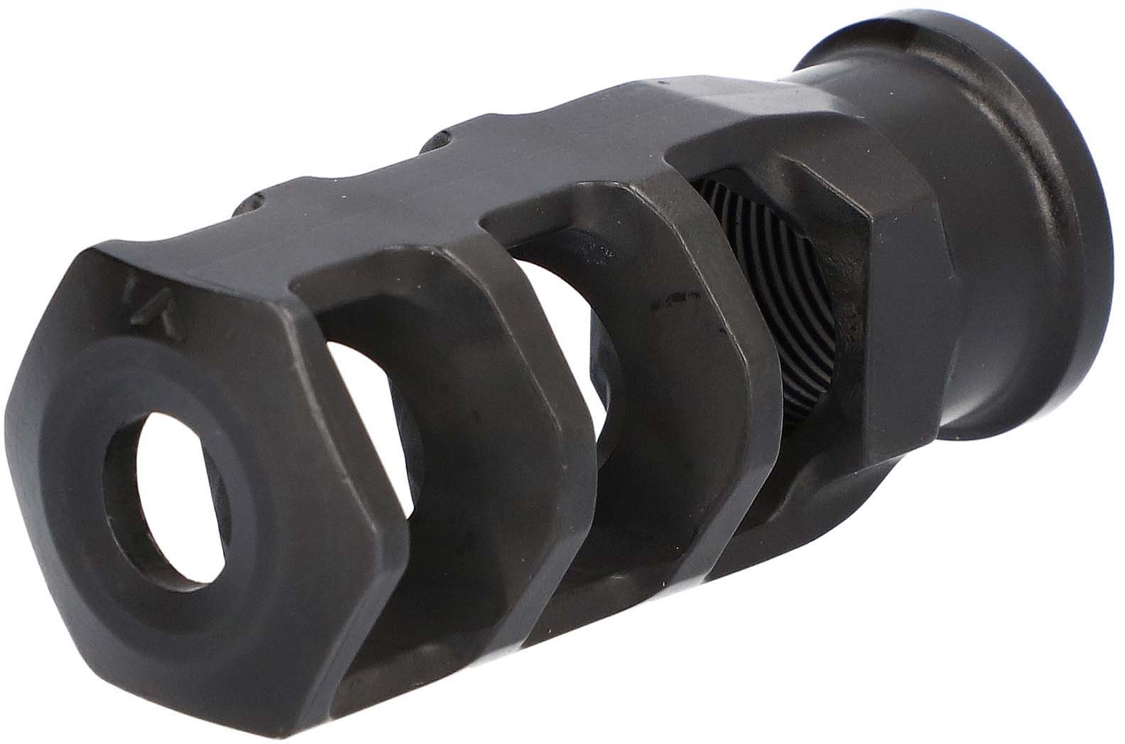 CROSS RIFLE MUZZLE BRAKE - STAINLESS