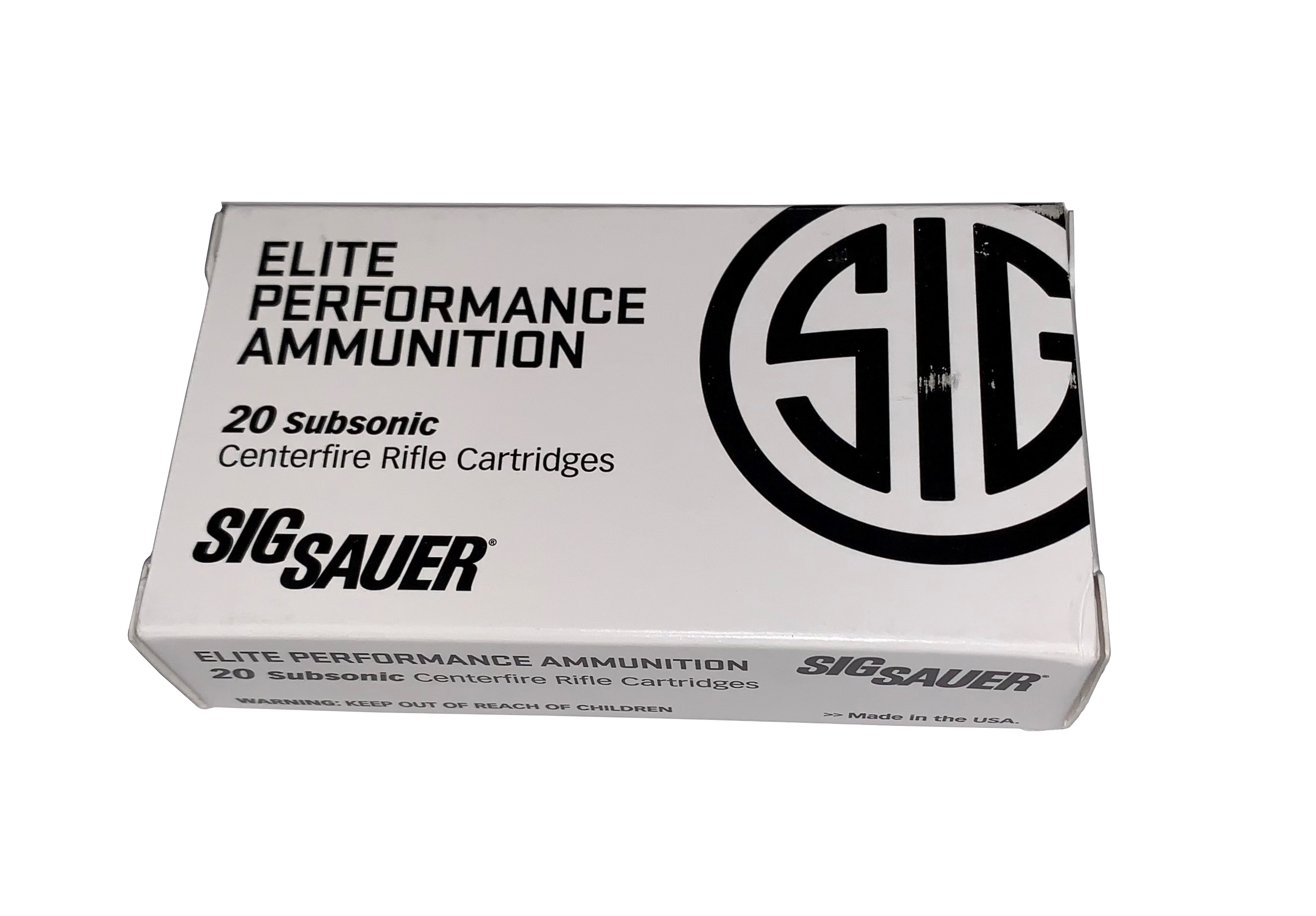 SIG SAUER Elite Performance .300 BLK 220 Grain OTM Rifle Ammunition