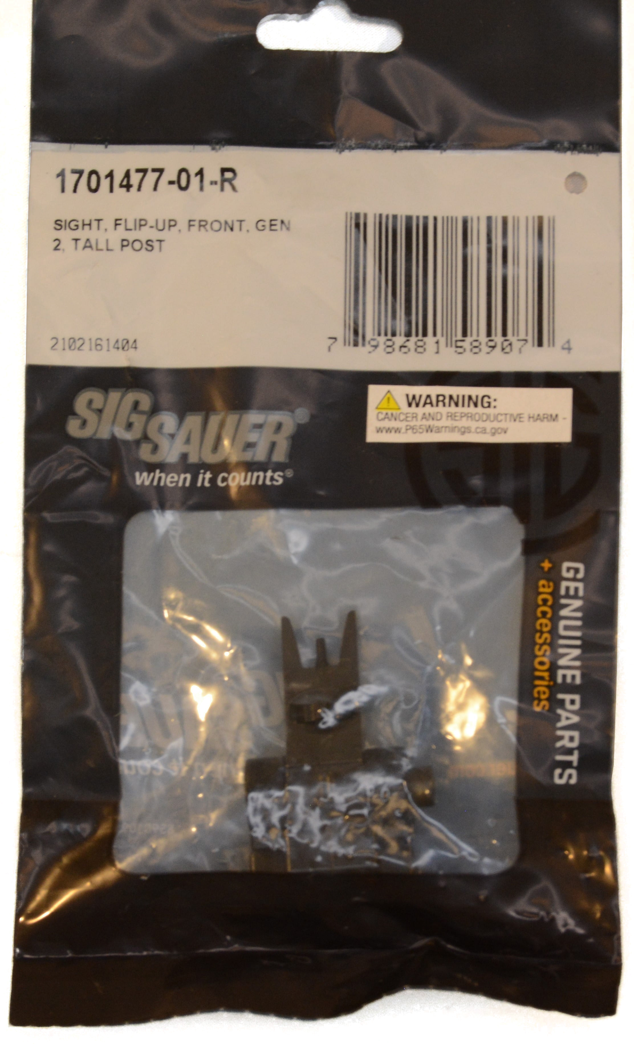 SIG SAUER Tall Post Top Mounted Deployable Iron Sight | 27% Off