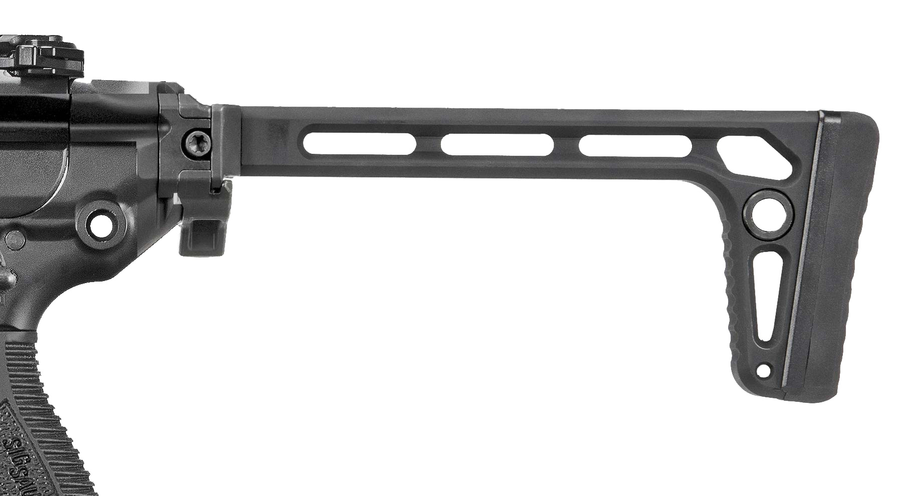 The SIG SAUER Stock for MCX/MPX, Folding, Minimalist, Black, Large