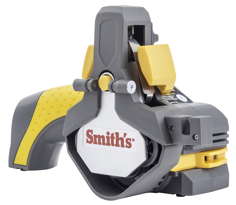 Smith's Knife Sharpener Electric & Manual Diamond Hone Straight Serrated  Knives