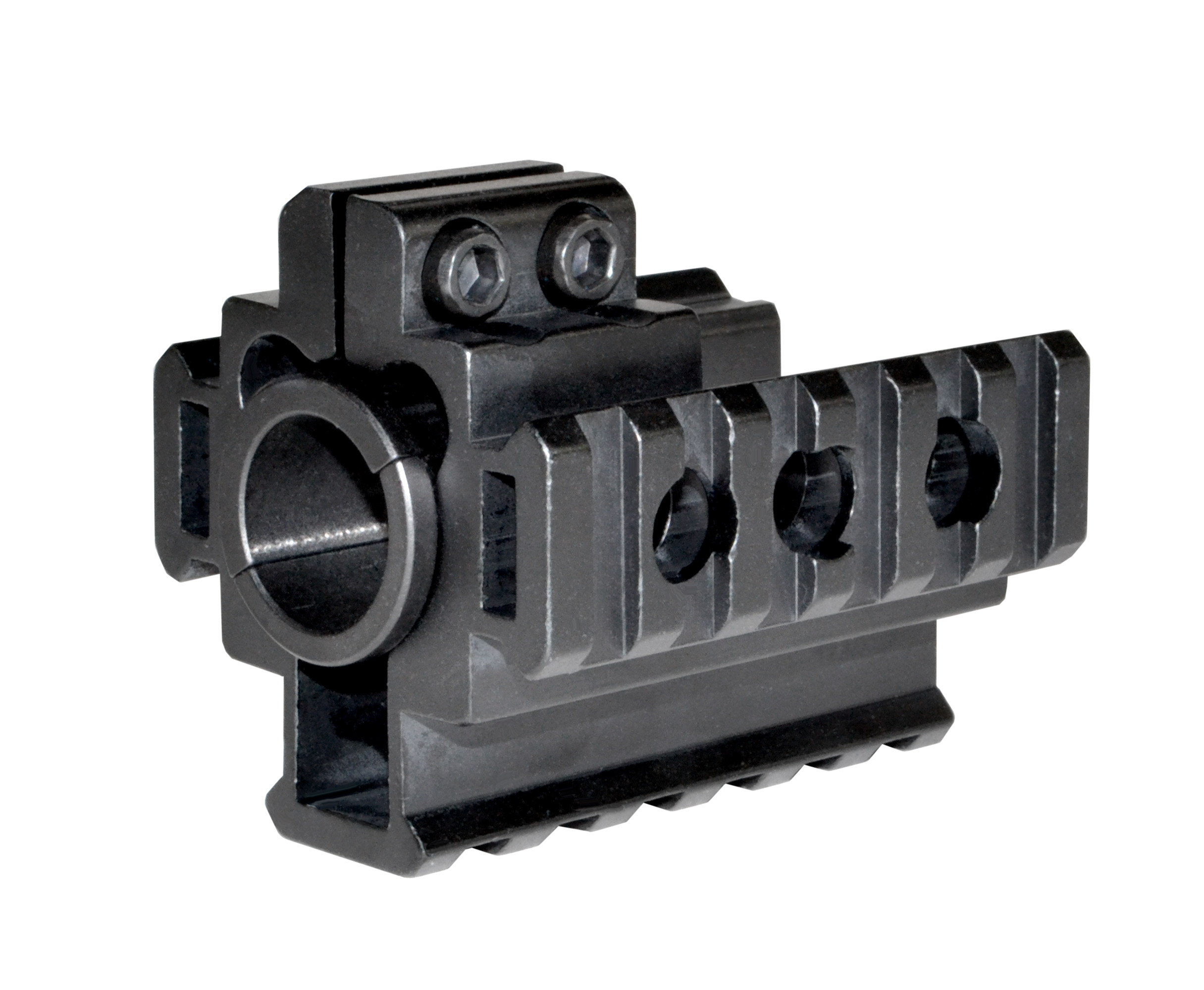 For AR-15s with A2 Front Sight Post/Bayonet Lug & 2pc drop-in handguard...