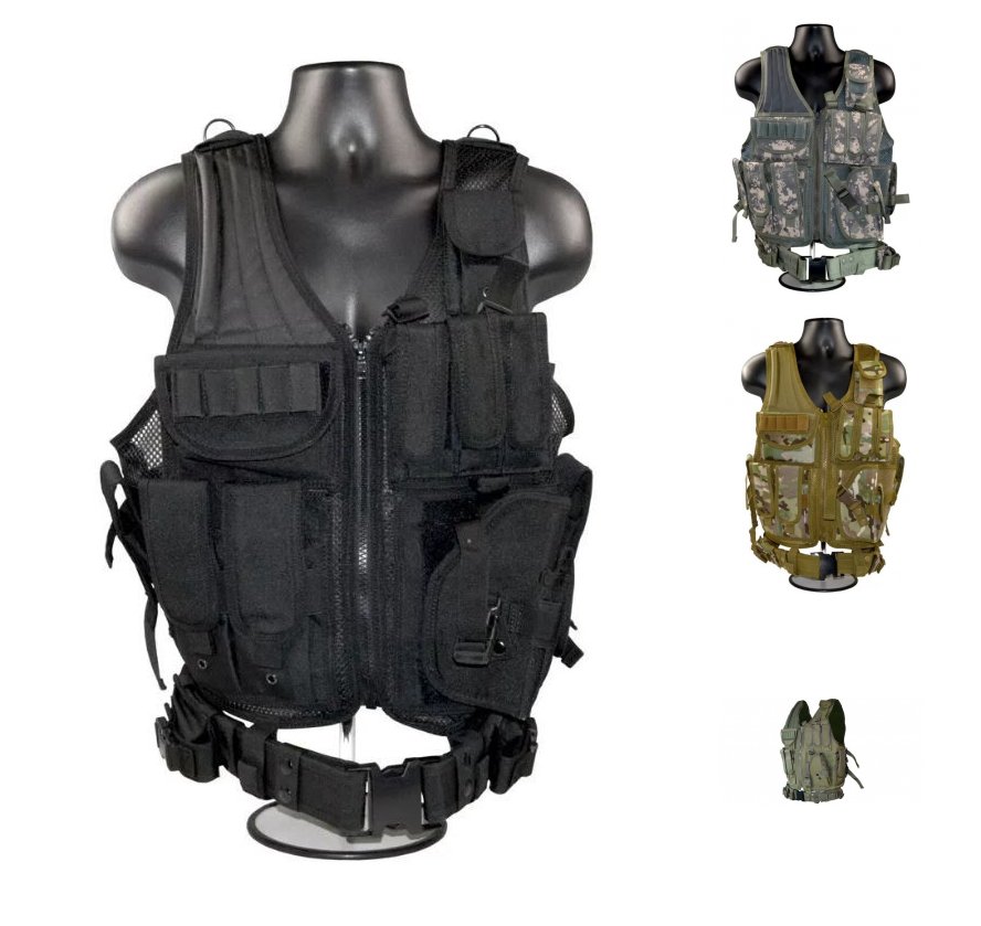 Custom Tactical Black Vest| Stylish Vest | Carrier Vest | Bulletproof  Discreet Vest Design | Tactical vest | Biker Vest | Reflective Vest