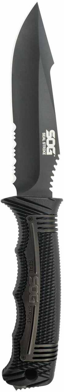 SOG Knives - SEAL Strike - Black TiNi, Deluxe Sheath