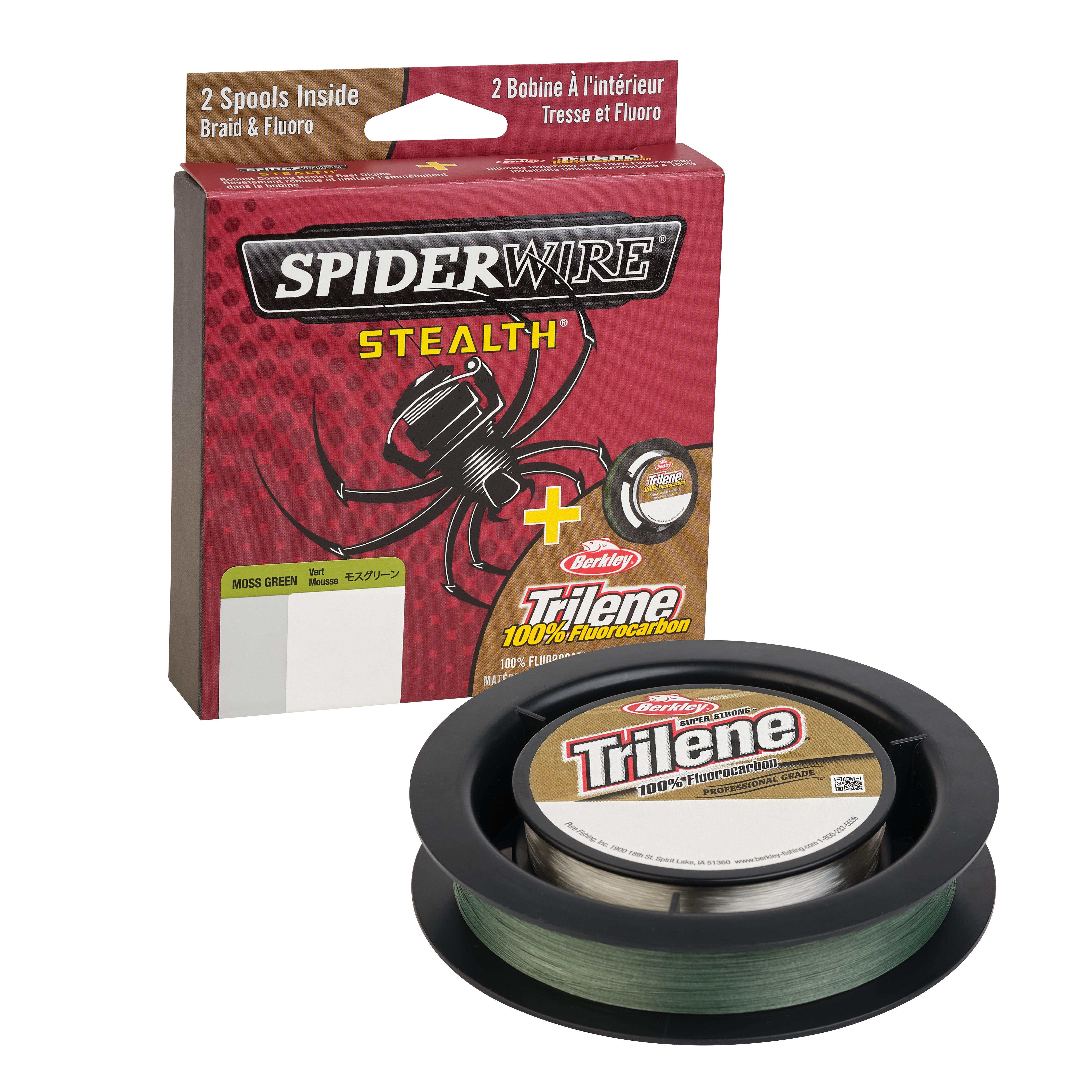 Spiderwire Stealth Trilene 100% Fluorocarbon Dual Superline