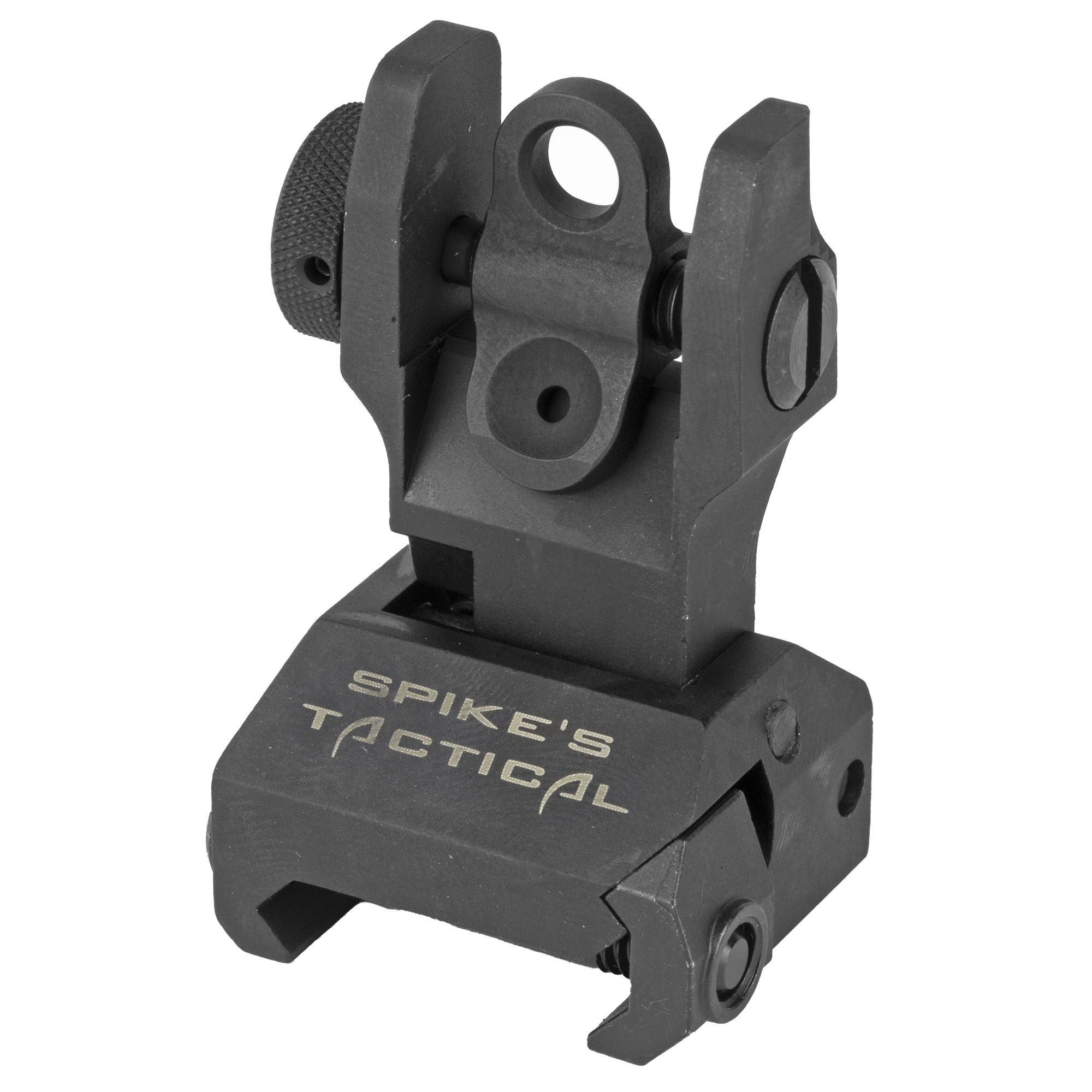 Spikes Tactical Rear Folding Sight, Black