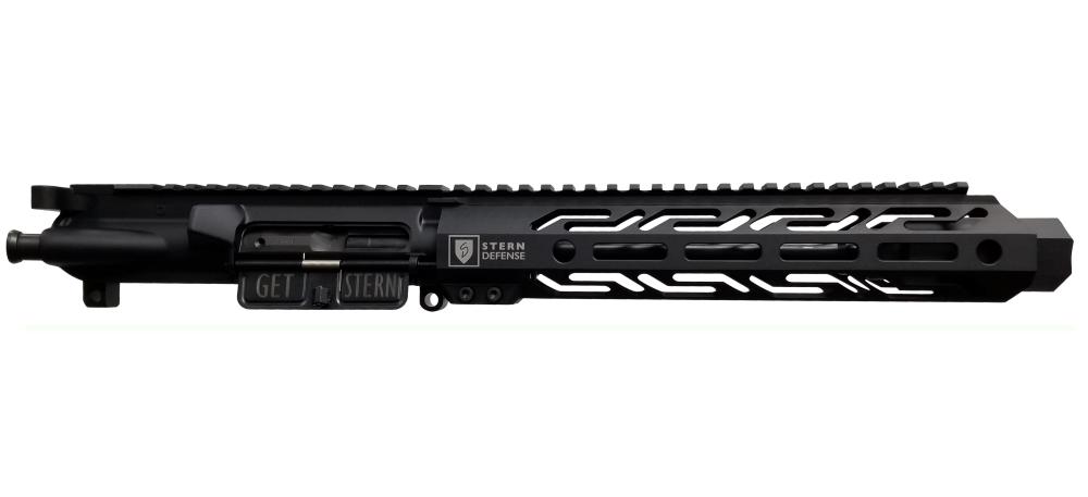 Stern Defense AR-15 10 inch Assembled Upper Receiver, 8.5 in 9mm Barrel  w/MLOK Rail | $10.00 Off 5 Star Rating w/ Free Shipping