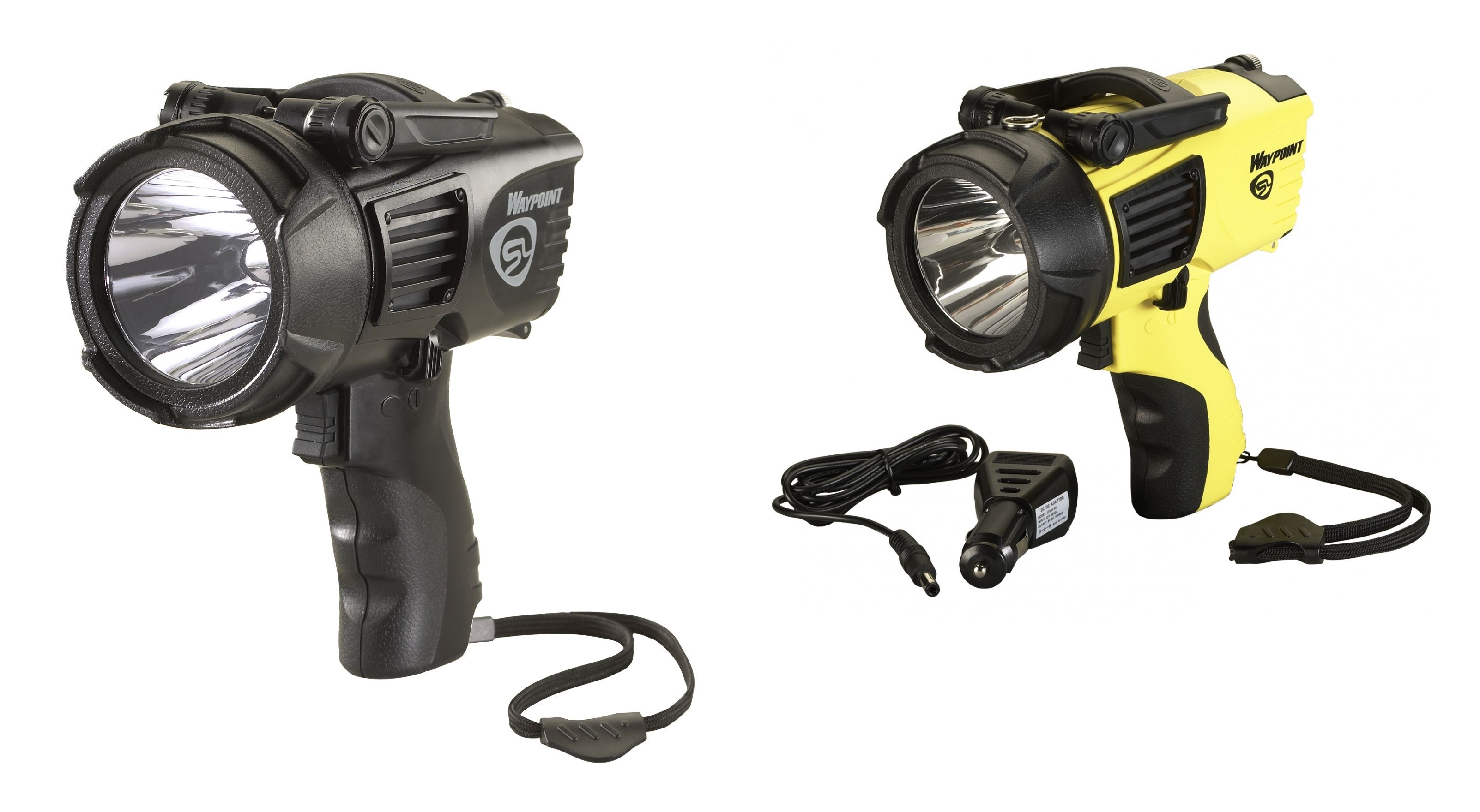 Details about   Streamlight 44910 Waypoint 1000-Lumens Spotlight with 120-Volt AC Charger Yellow