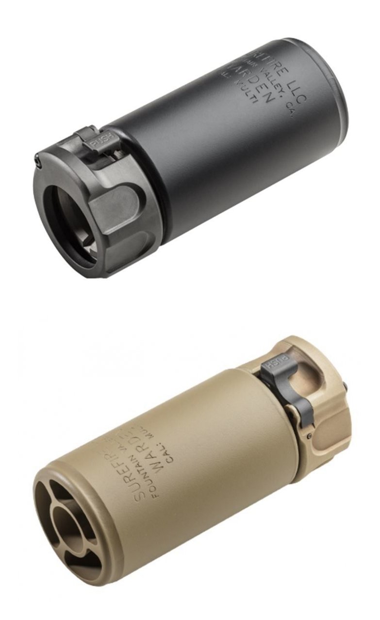 再入荷！】 実物 Surefire WARDEN Muzzle Black サプレッサー トイガン ...