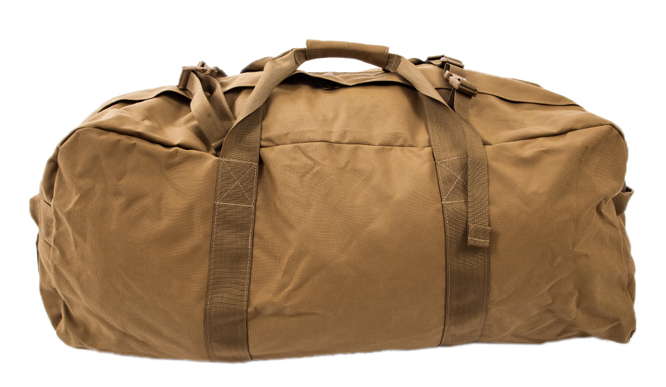 TECHNICAL DUFFLE BAG - Brown