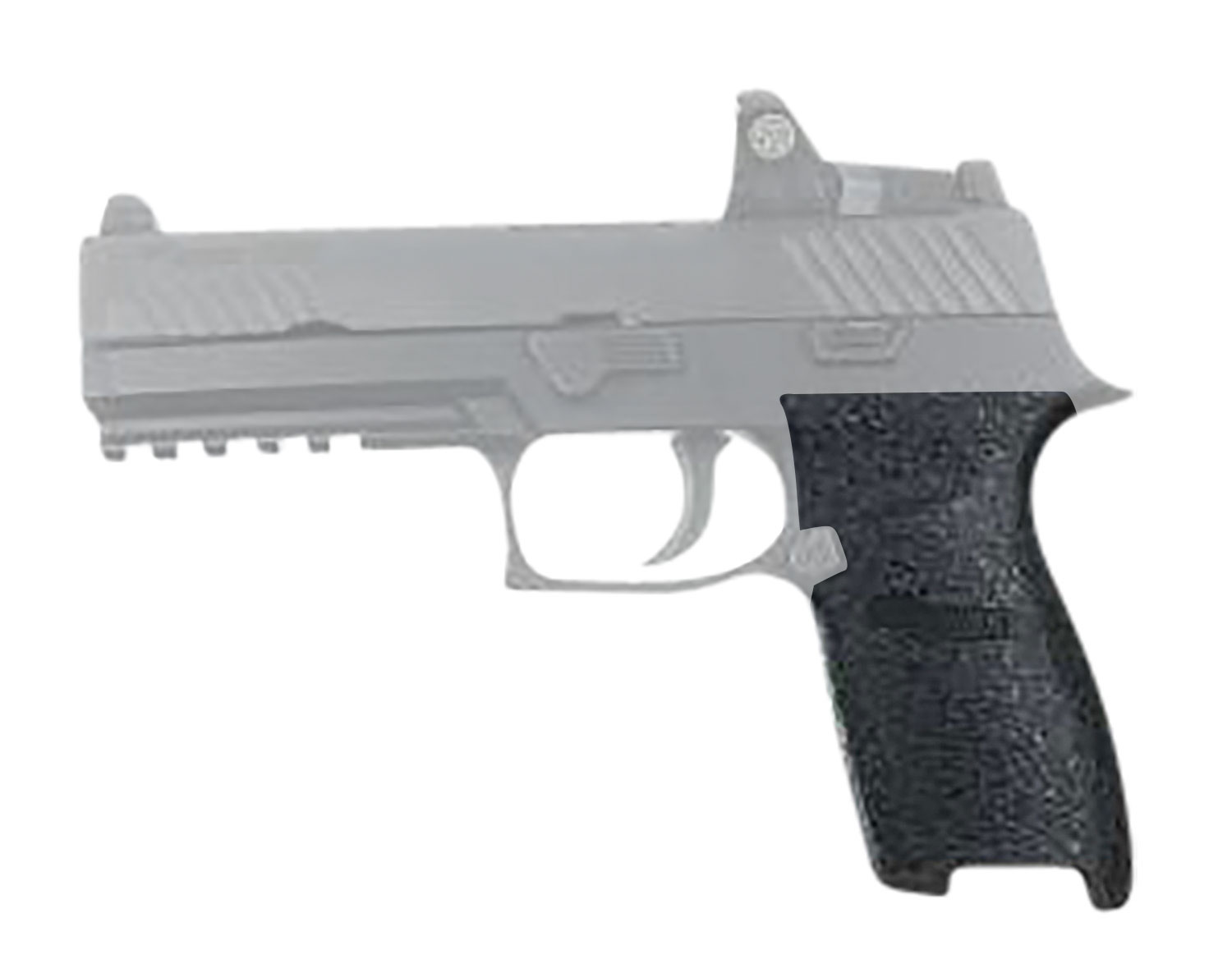 Talon Grips EV08R Adhesive Grip Textured Black Rubber, Fits (Full Size) Sig P25