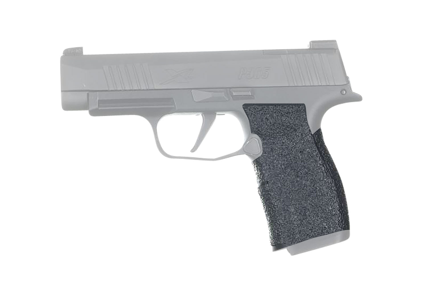 Talon Grips EV12R Adhesive Grip Textured Black Rubber, Fits Sig P365/P365XL