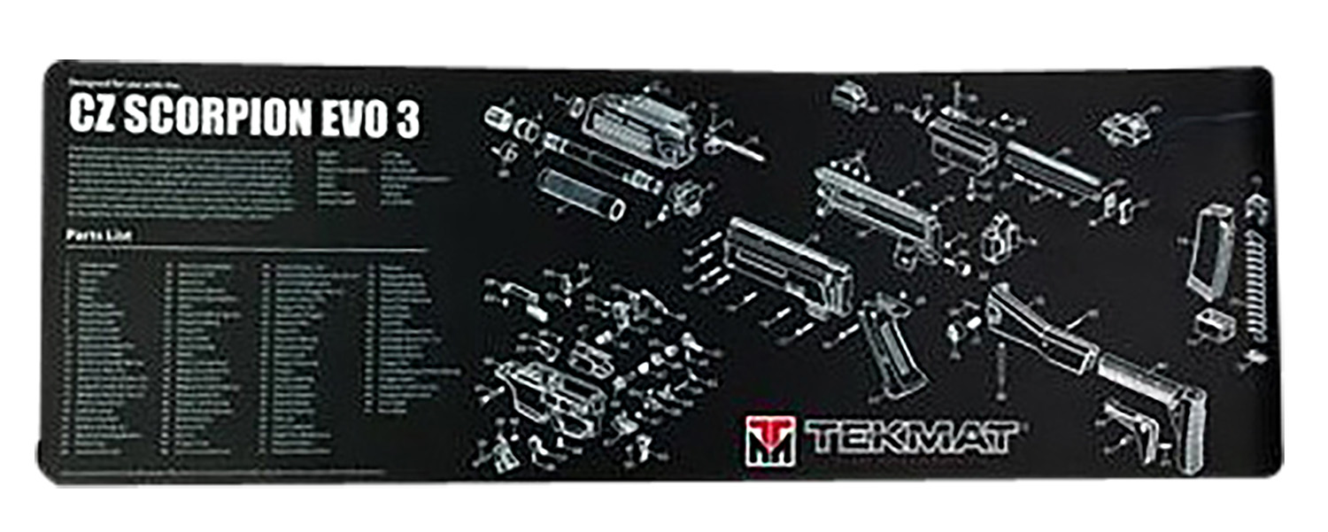 TekMat - Gun Cleaning Mat - CZ Scorpion - 30x91cm - Black -  TEK-R36-CZSCORPION best price, check availability, buy online with