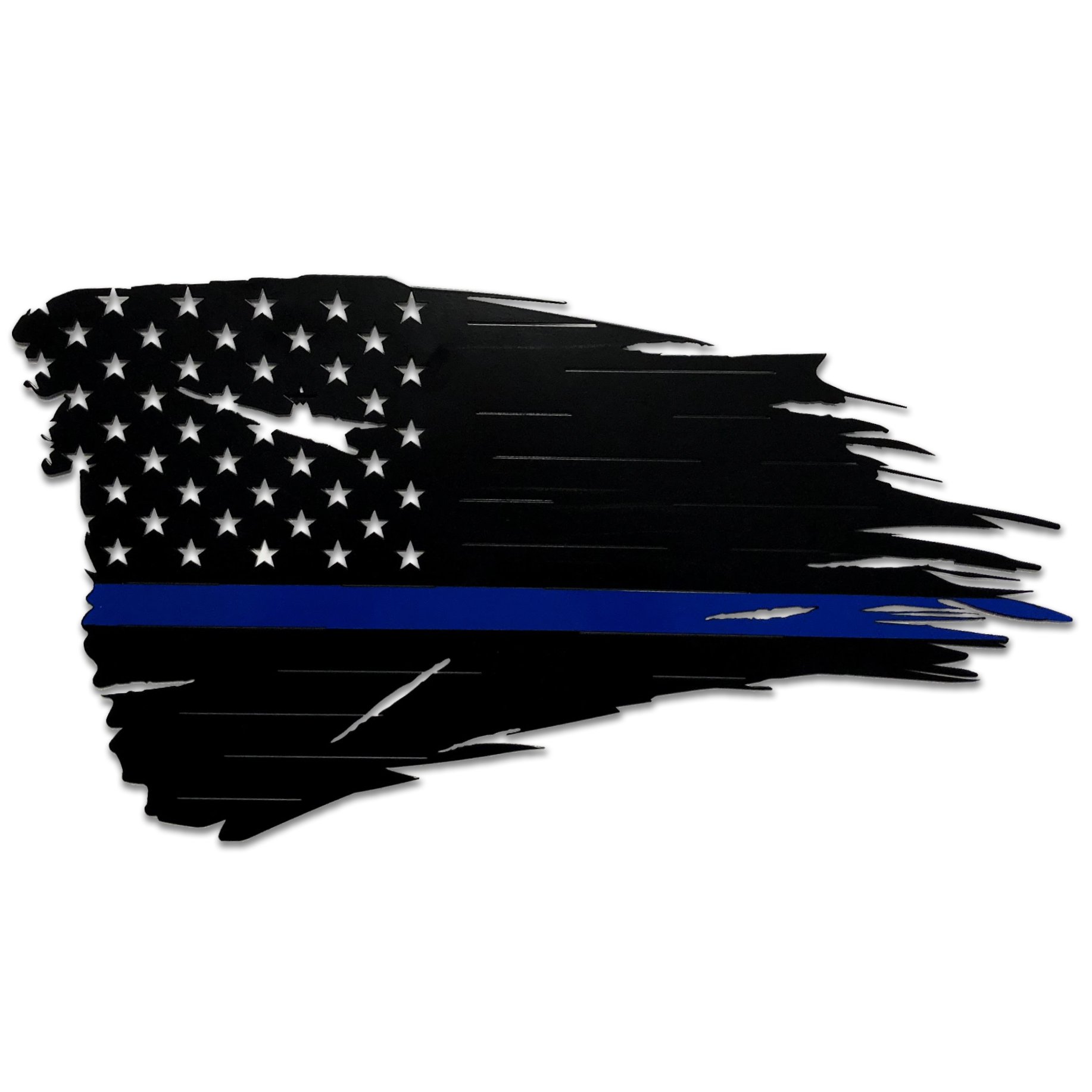 Thin Blue Line Flag Metal Sign 15 Up To 13 Off W Free S H