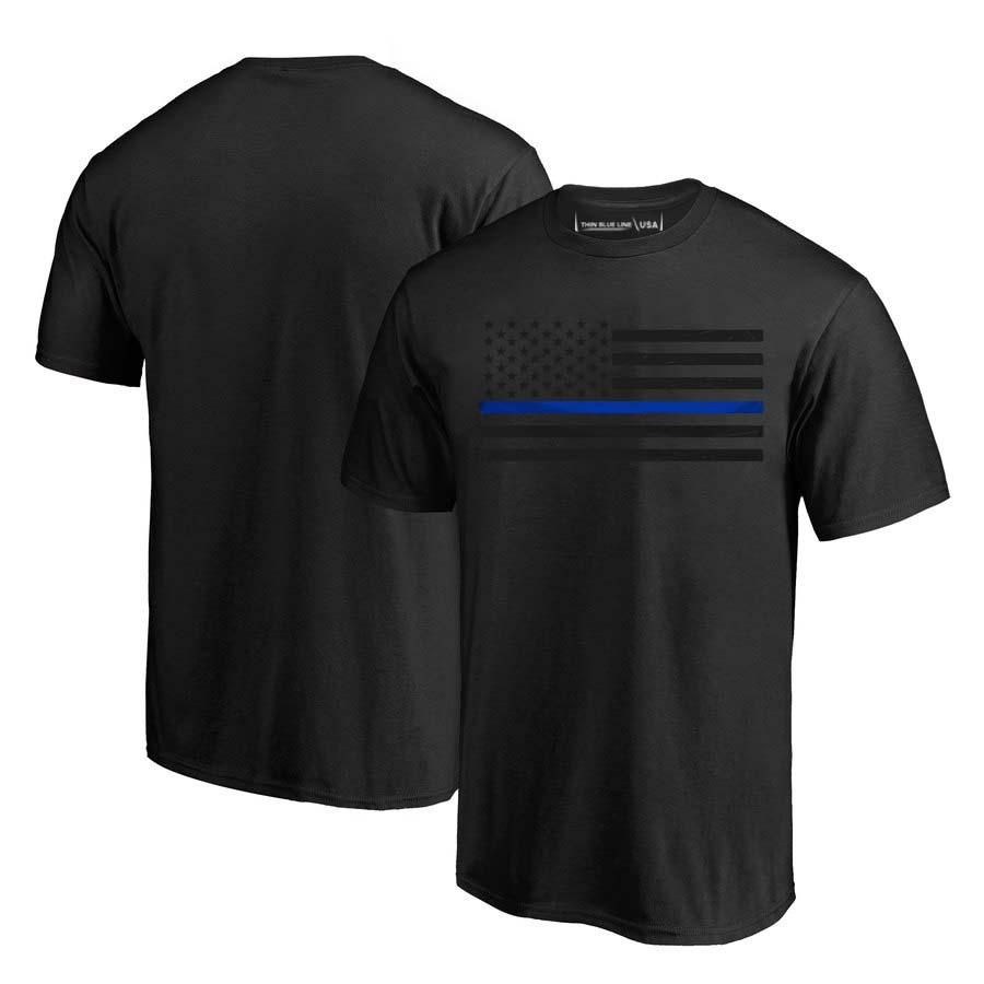 Thin blue shop line shirts