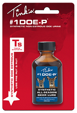 Tink's Synthetic #1 Doe-P Non-Estrous Doe Urine - 2 oz. - Deer Lure