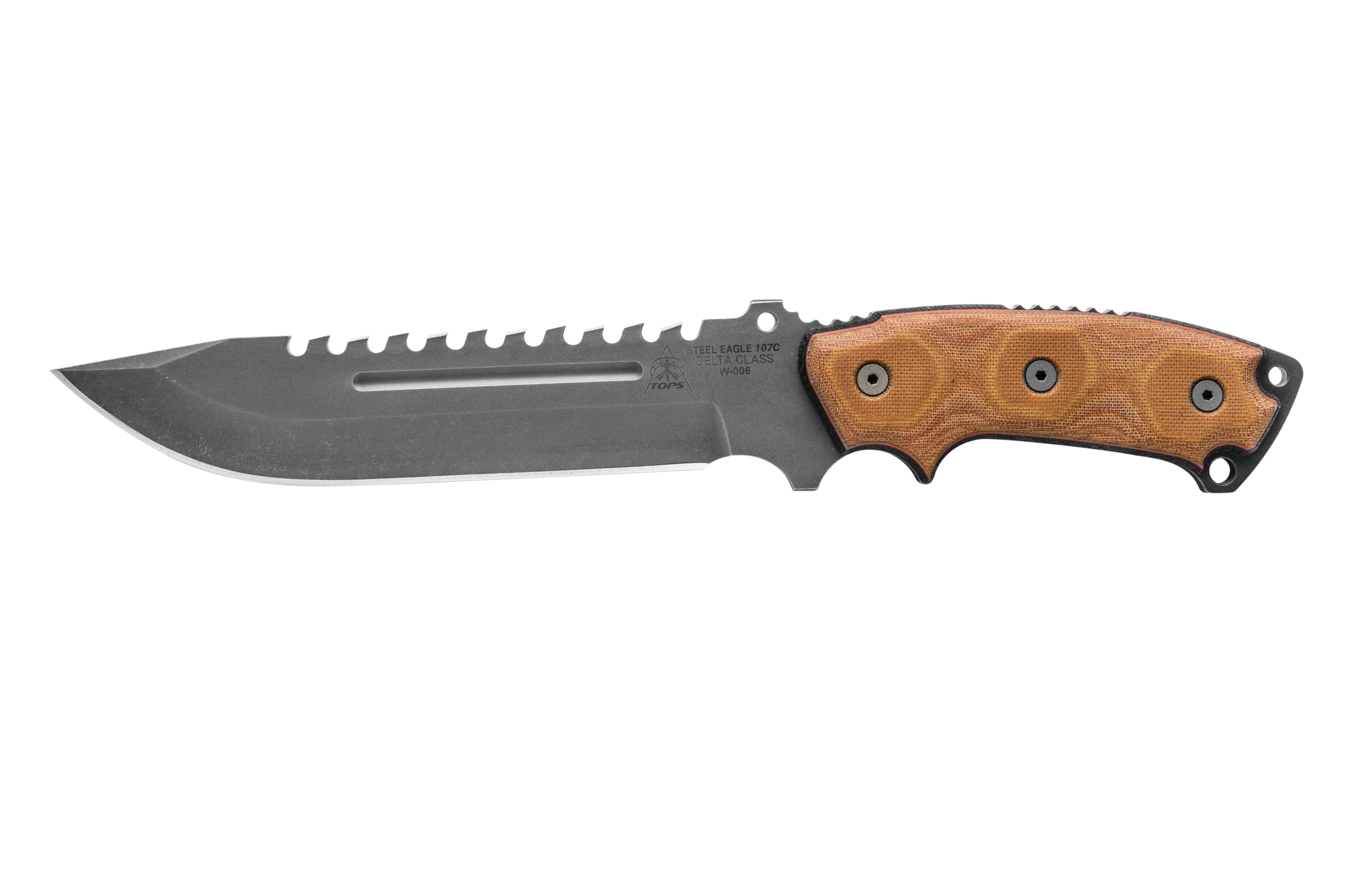 Evaluering dynasti Bliv ved Tops Knives Steel Eagle 107C Delta Class, Fixed Blade Knife | Up to 31% Off  5 Star Rating w/ Free Shipping