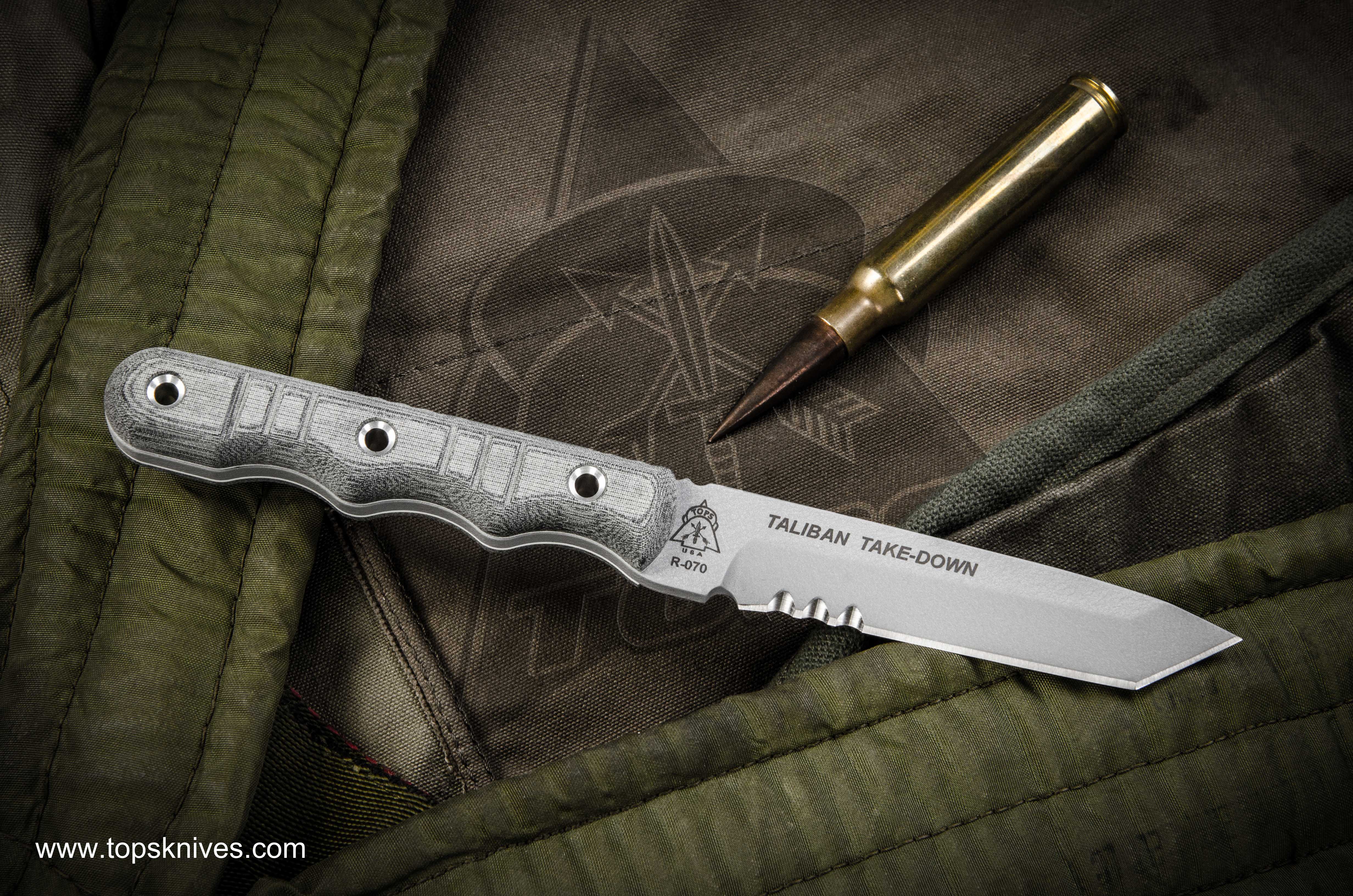 Uplifted nabo Meyella Tops Knives Taliban Take Down Fixed Blade Knife | 27% Off w/ Free S&H