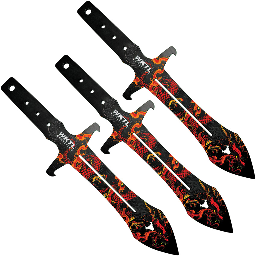 opplanet toro knives maximo throwing knives fire m