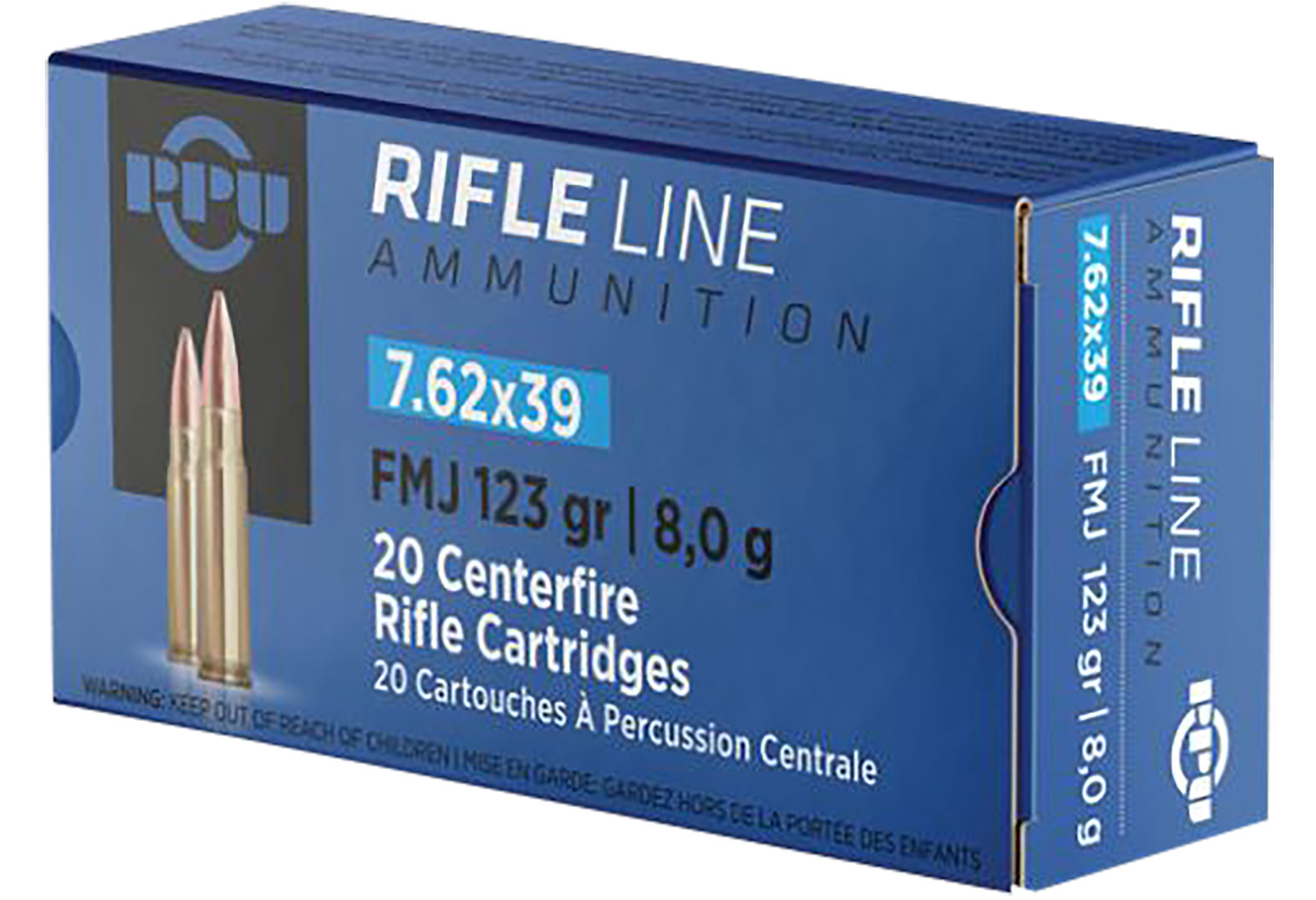 TR&Z PP739F Metric Rifle Rifle Line 7.62x39mm 123 Gr Full Metal Case