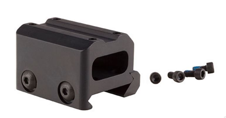 AD-MRO-10 TARGET AD QD Low and Riser Mount for MRO Red Dot Black/Tan 