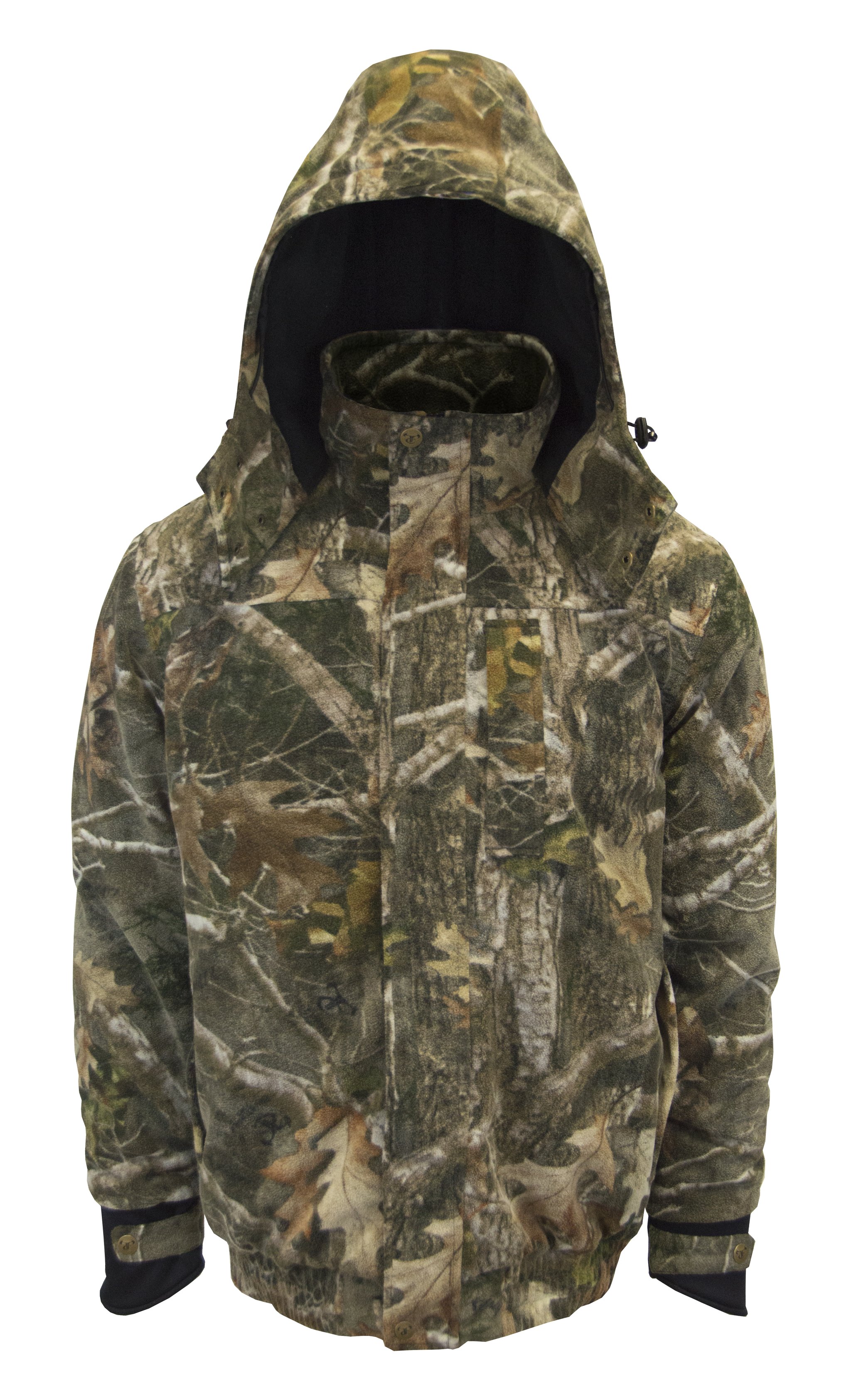 true timber high pile fleece hoodie