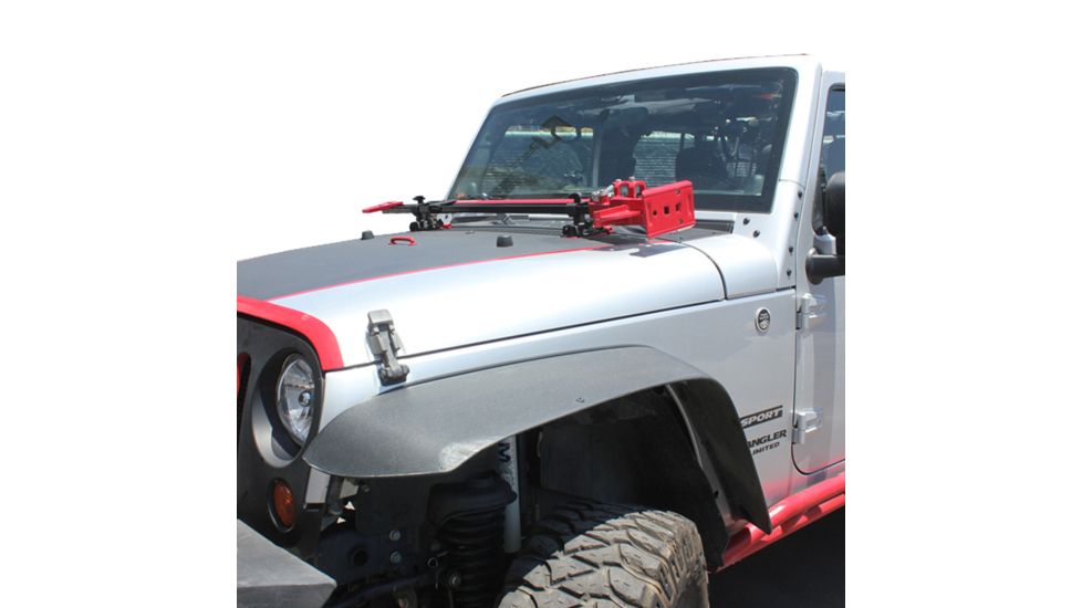 Tuff Stuff Overland Hood Hinge Jack Mount for 07-18 Jeep Wrangler JK | 14%  Off w/ Free S&H