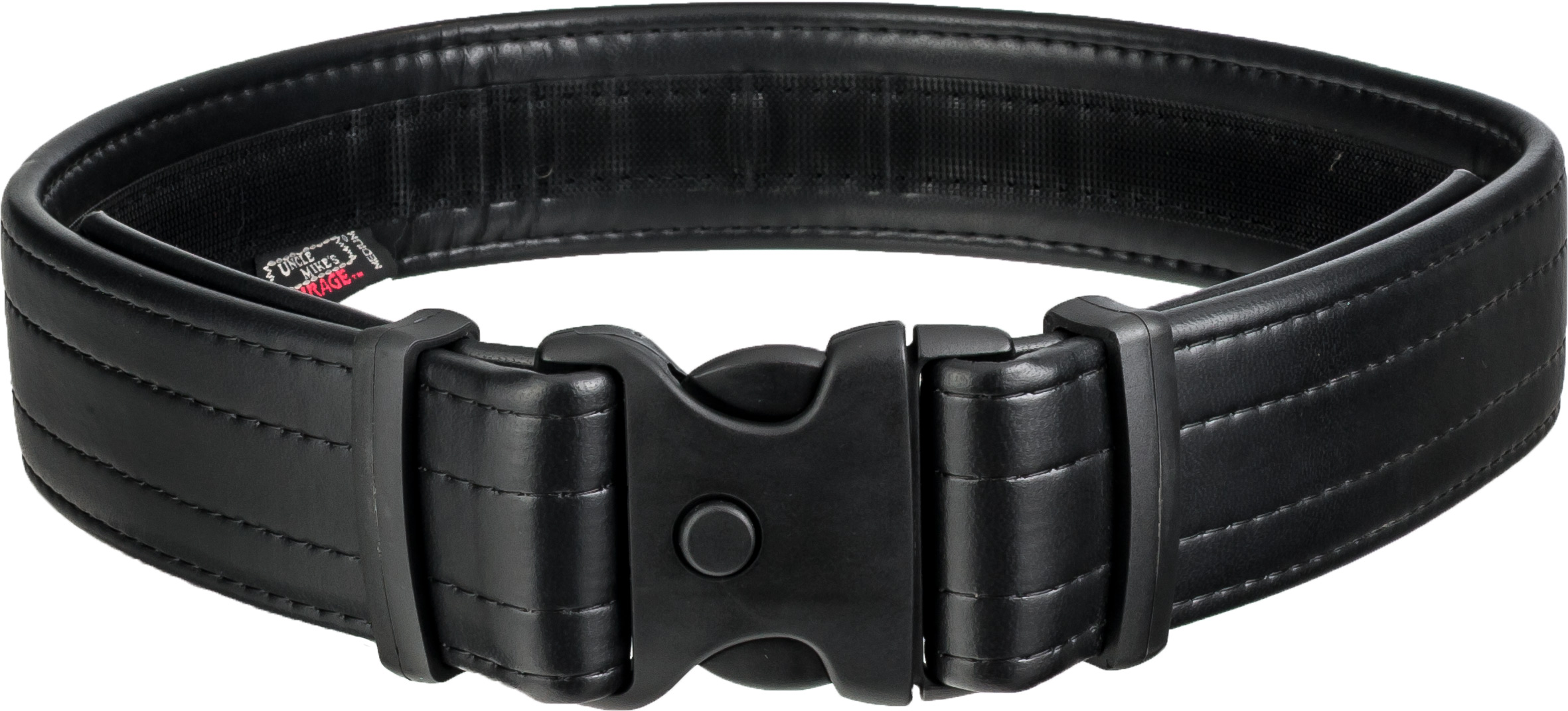 Uncle Mike/'s 87781 Black Nylon Web Ultra Duty Belt Hook /& Loop Lining SZ Large
