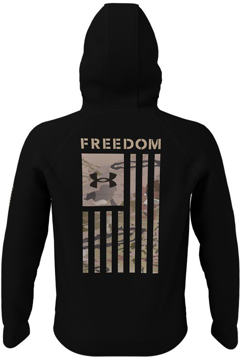 Under Armour Men's New Freedom Flag Hoodie : : Clothing