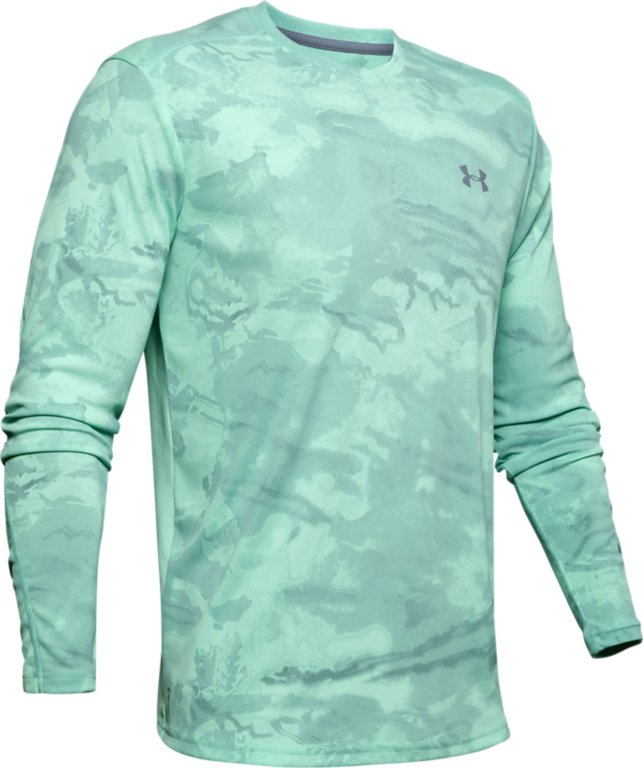 Under Armour Heat Gear USA Freedom Realtree I WILL Logo Loose T Shirt Mens M New