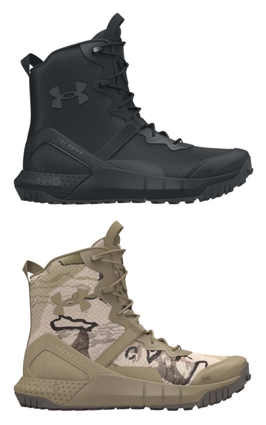  Under Armour Mens Micro G Valsetz Mid Military And Tactical  Boot, Black