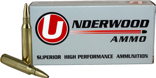 Underwood Ammo .243 Winchester 85 Grain Solid Monolithic Hollow Point Brass Cased Rifle Ammunition