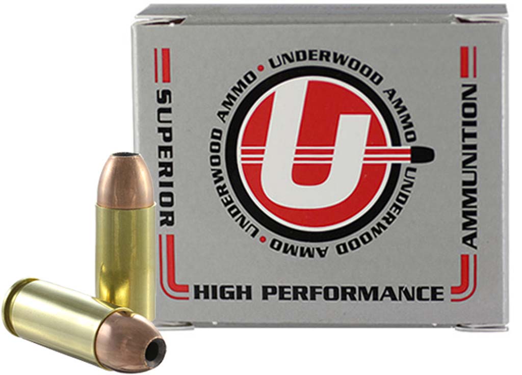 Underwood Ammo .356 TSW 115 Grain Jacketed Hollow Point Brass Cased Pistol Ammunition