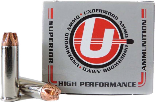 Underwood Ammo .357 Magnum 120 Grain Solid Monolithic Nickel Plated Brass Cased Pistol Ammunition