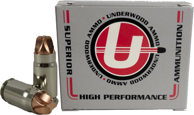 Underwood Ammo .357 Sig 90 Grain Solid Monolithic Nickel Plated Brass Cased Pistol Ammunition