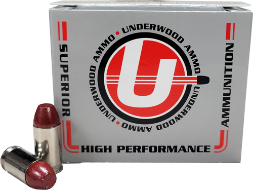 Underwood Ammo .380 ACP 100 Grain Coated Hard Cast Nickel Plated Brass Cased Pistol Ammunition