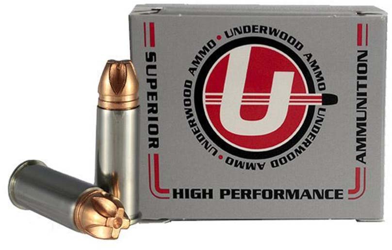 Underwood Ammo .44 Special 220 Grain Solid Monolithic Nickel Plated Brass Cased Pistol Ammunition