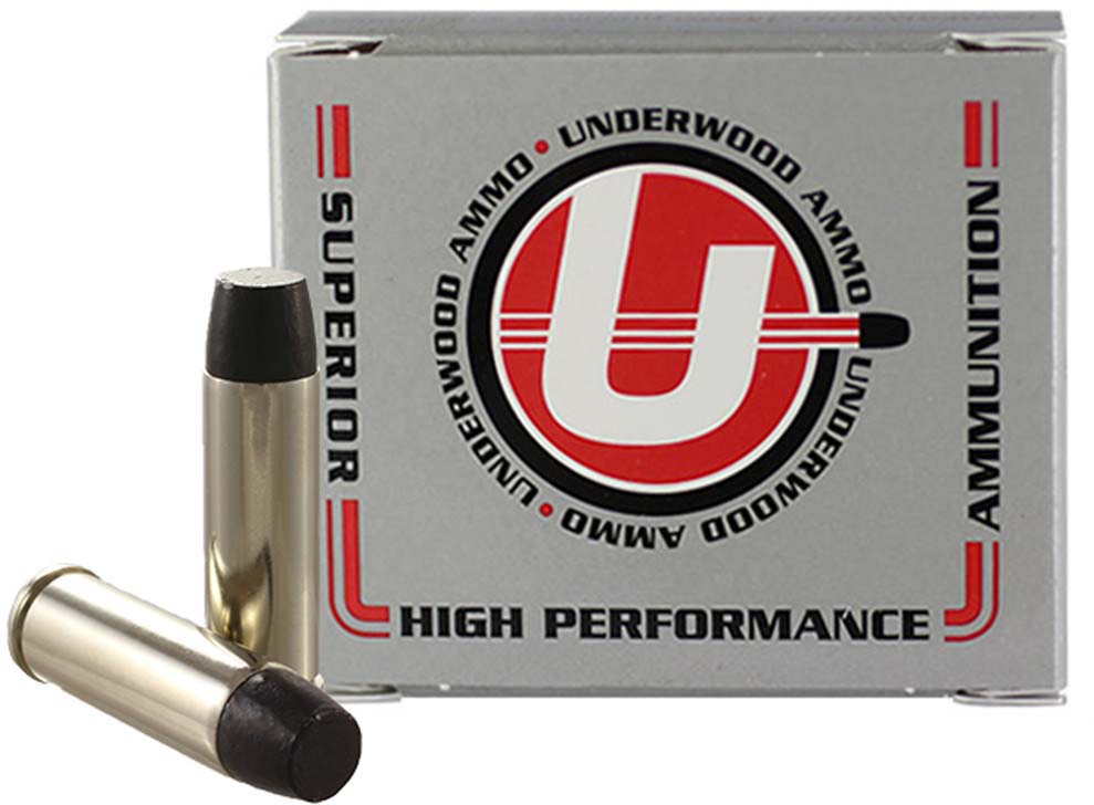 Underwood Ammo .454 Casull 325 Grain Coated Hard Cast Nickel Plated Brass Cased Pistol Ammunition