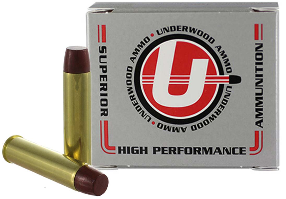 Underwood Ammo .460 S&W Magnum 360 Grain Coated Hard Cast Nickel Plated Brass Cased Pistol Ammunition