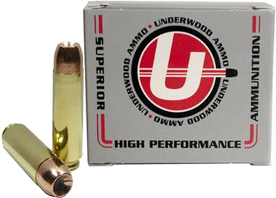 Underwood Ammo 50 Beowulf 300 Grain Jacketed Hollow Point Brass Cased Rifle Ammunition