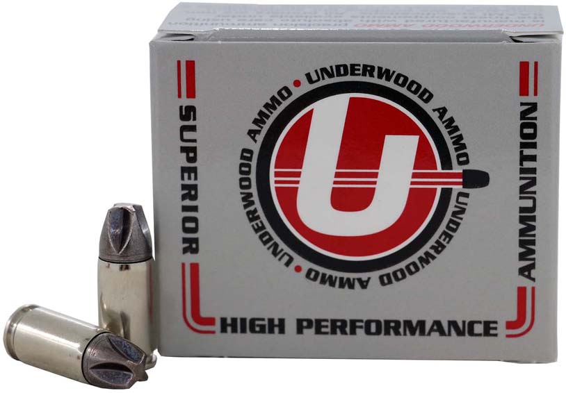 Underwood Ammo 9mm Luger 68 Grain Xtreme Defender Platinum Edition Solid Monolithic Pistol Ammunition