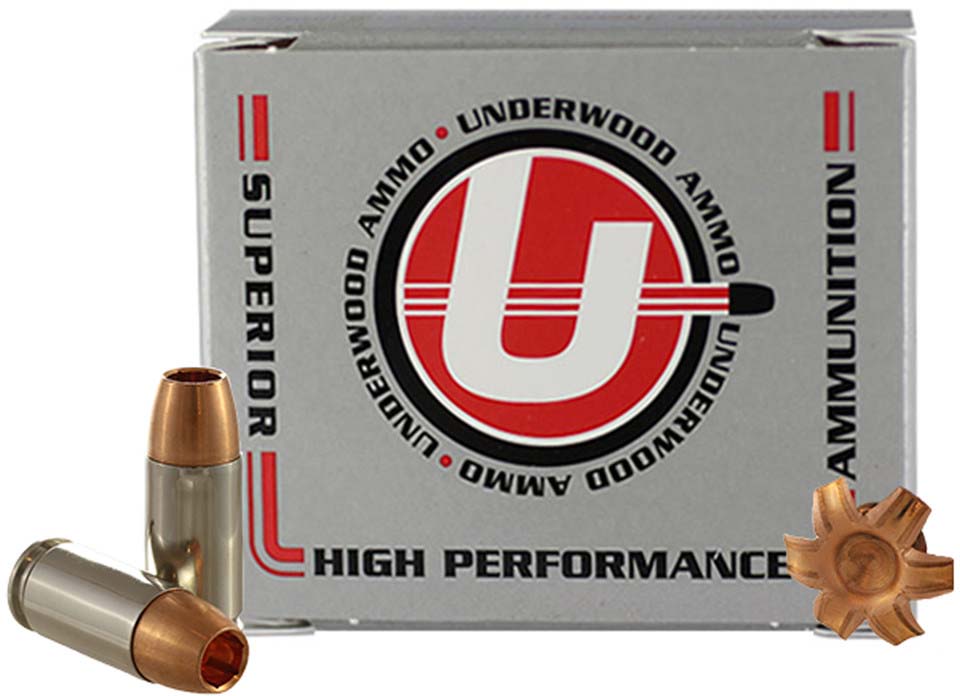 Underwood Ammo 9mm Luger 70 Grain Solid Monolithic Nickel Plated Brass Cased Pistol Ammunition