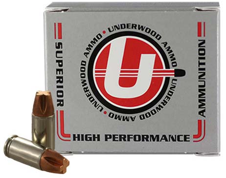 Underwood Ammo 9mm Luger +P+ 115 Grain Solid Monolithic Nickel Plated Brass Cased Pistol Ammunition