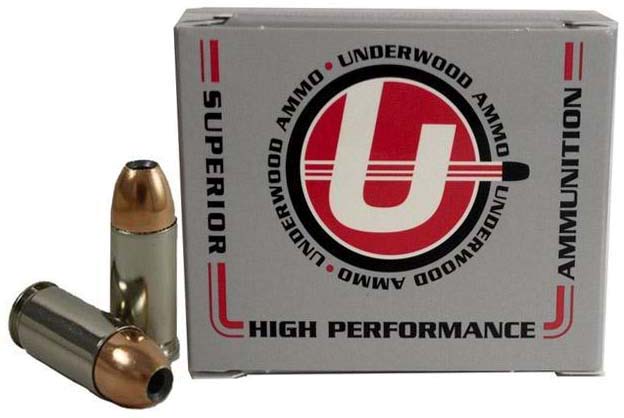 Underwood Ammo 9mm Luger +P+ 115 Grain Jacketed Hollow Point Nickel Plated Brass Cased Pistol Ammunition