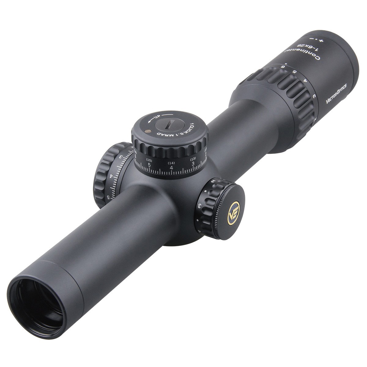 Vector Optics Continental 1-6x28mm Rifle Scope | 15% Off w/ Free