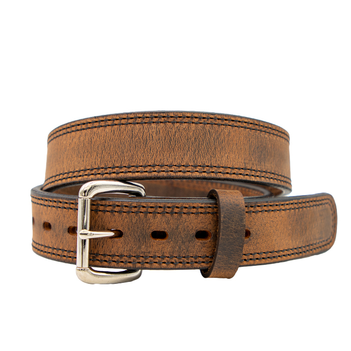 Versacarry Leather Carry Belt double ply and double stitched
