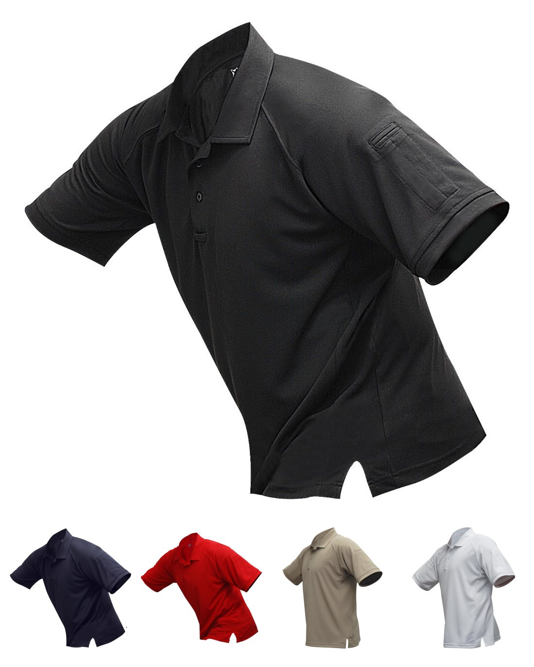 black nautica polo