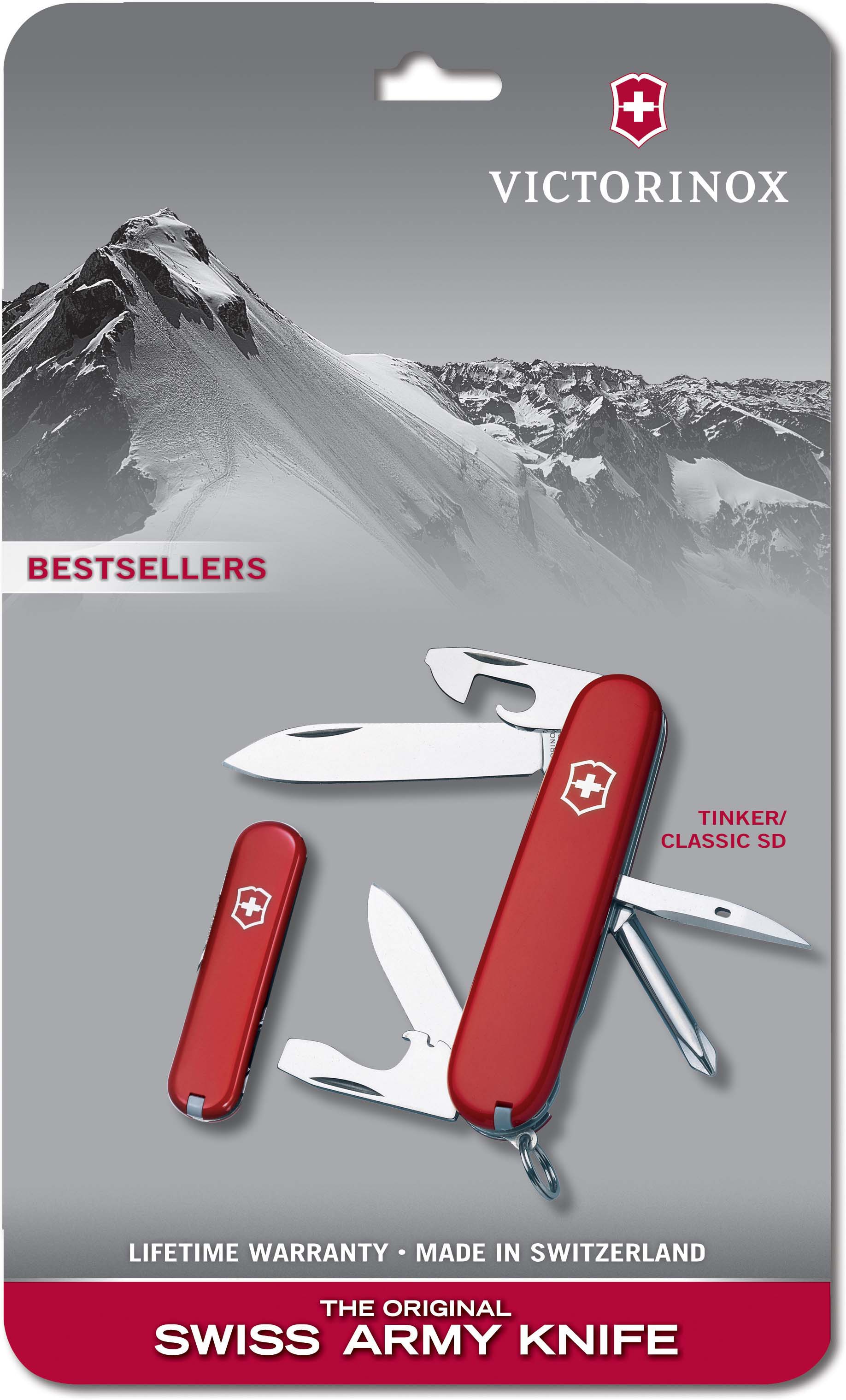 Victorinox Classic SD Swiss Army Knife Red