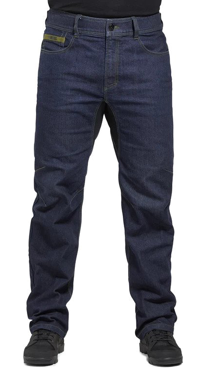 Motorcycle pants jeans blue from Orletanos with protectors for men Kevla